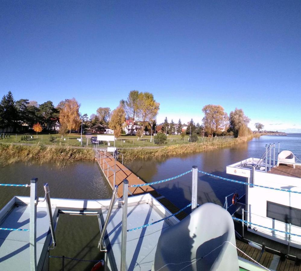 Houseboat Arka 1 - Domki Na Wodzie, Rower Wodny, Wifi, Parking Mielno  Kültér fotó